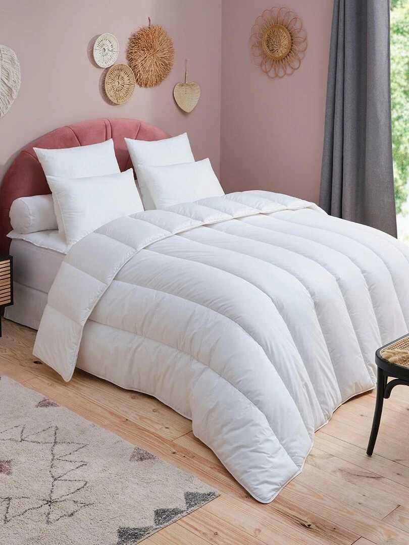 DODO   Couette Enveloppe Bio Confort   Tempérée   Blanc