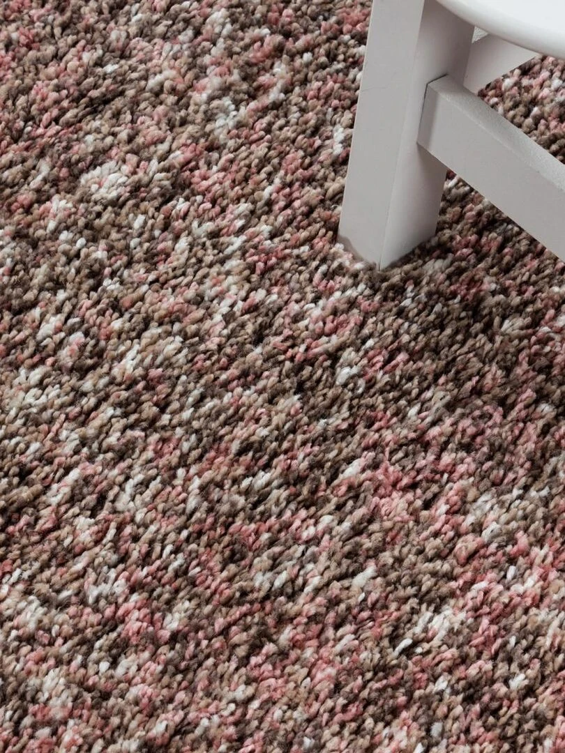 Tapis shaggy UNI D OEKO TEX®   Rose