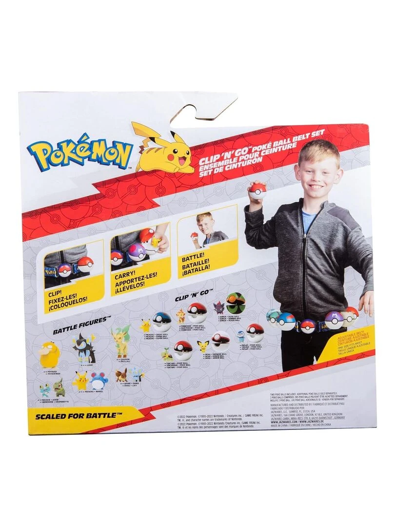 Pokémon Clip 'N' Go Poke Ball Belt Set N/A