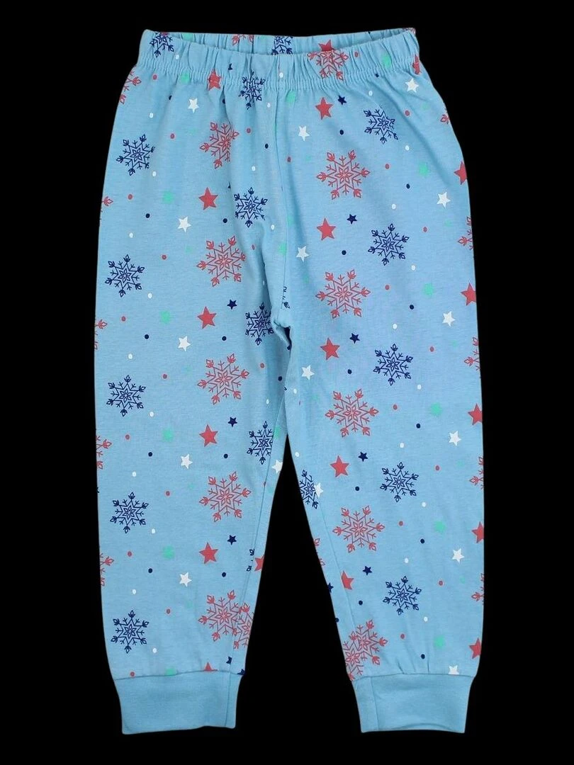 Disney   Pyjama fille imprimé La Reine Des Neiges en coton   Bleu