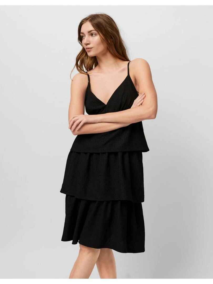 Robe longue Vero Moda Noir Noir
