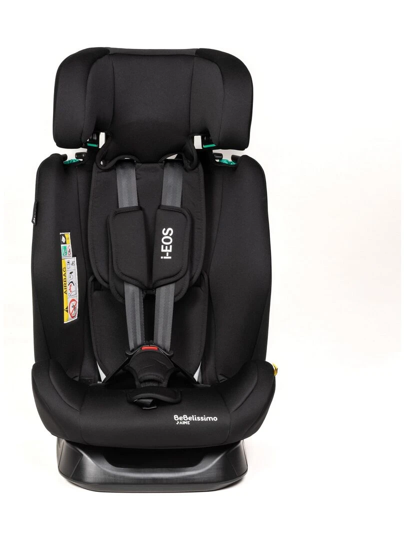 BEBELISSIMO    Siège auto I size    groupe 0+/1/2/3   (0 36kg)    Inclinable   40  150cm   i EOS   n   Noir