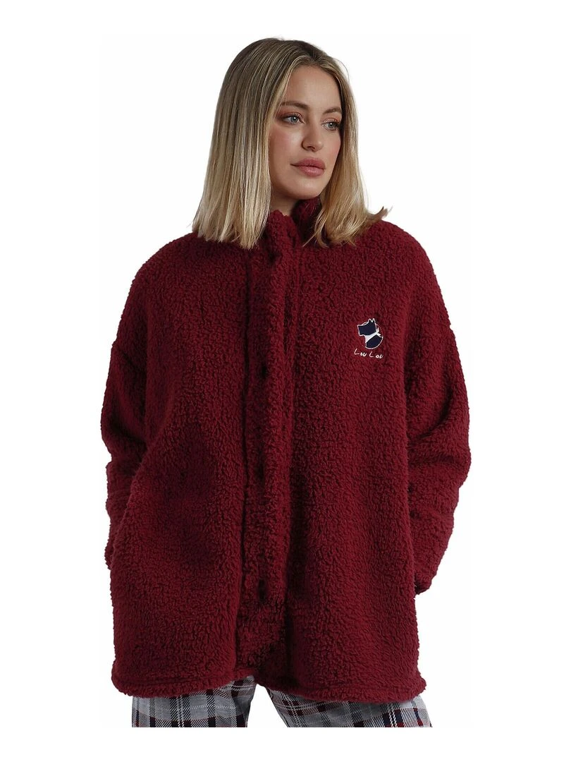 Veste d'intérieur LouLou GoodNight Bordeaux