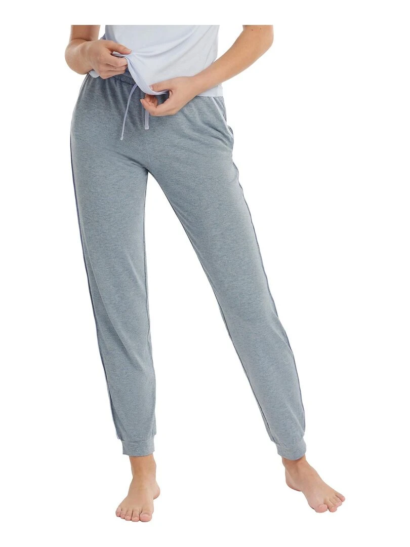 Bas pyjama pantalon Laura Gris