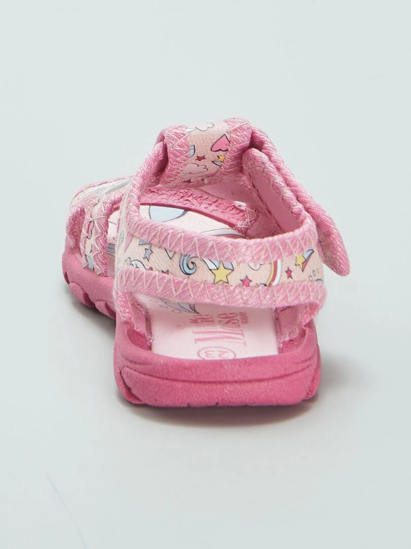 Sandales plates 'Minnie' 'Disney'   Rose