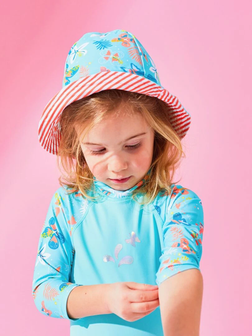 Chapeau Reversible   Archimède   Bleu