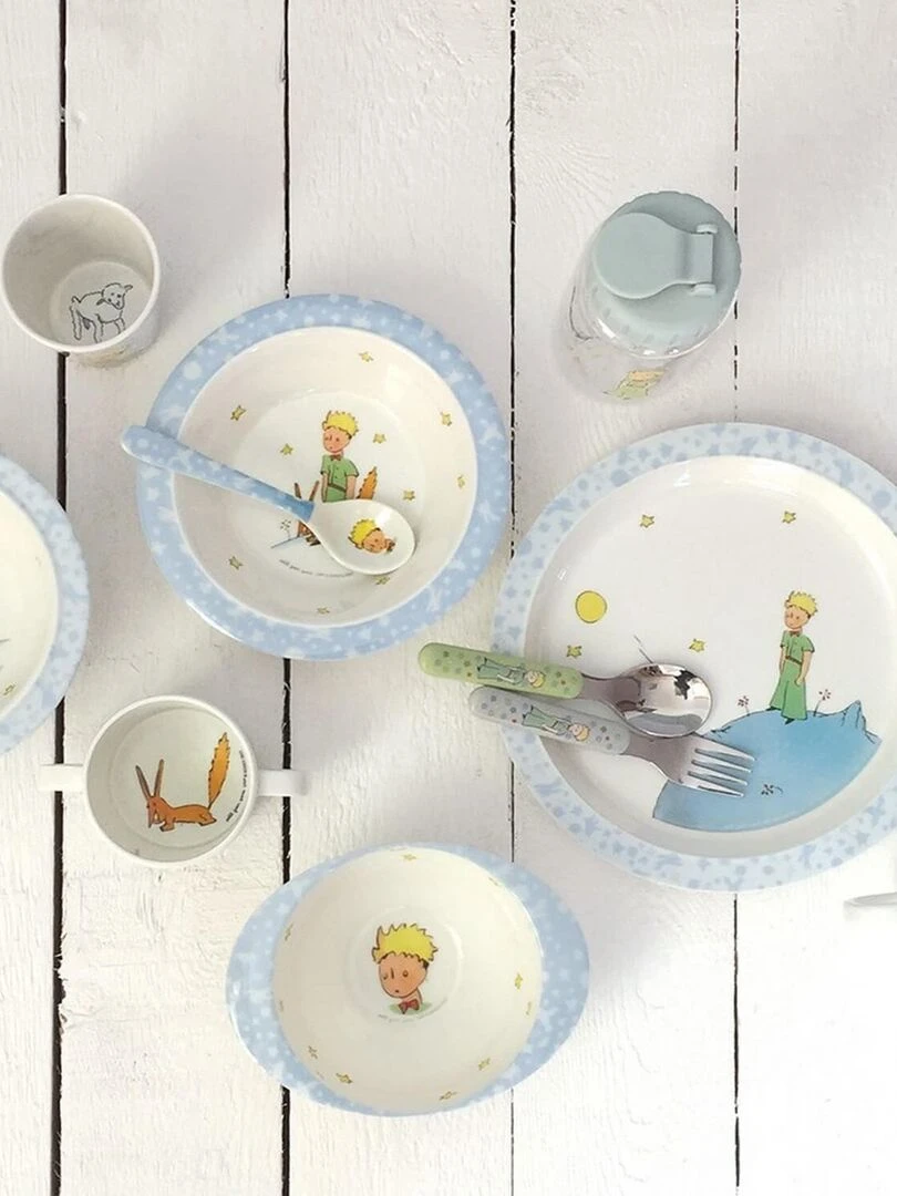 Gobelet Transparent Le Petit Prince (220 Ml)   Vert d'eau