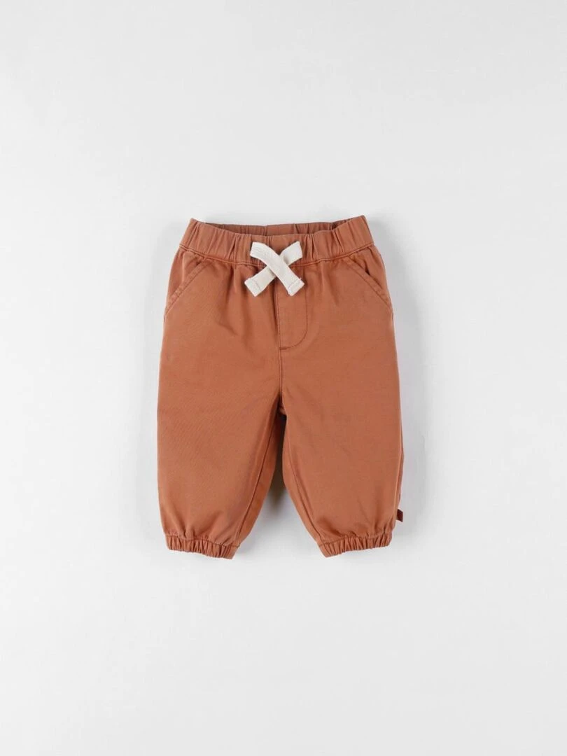 Pantalon en twill caramel Noukie's Marron