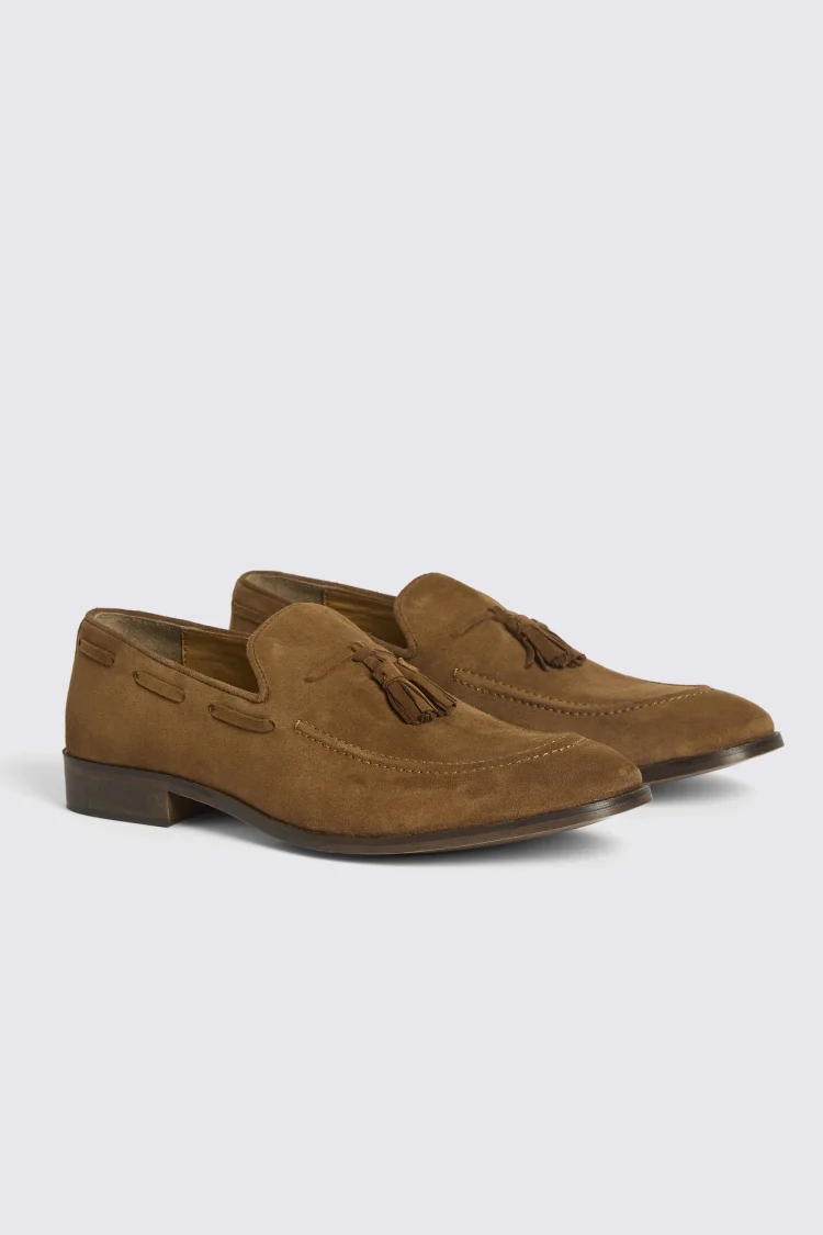 Highgate Tan Suede Tassel Loafer Buy Online at Moss