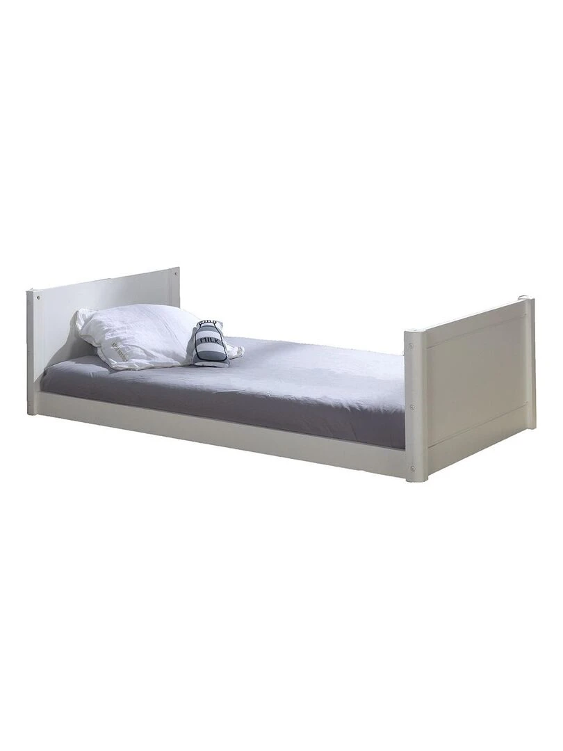 Lit superposé Montessori modulable Victoria   AKITEN RETAIL   Blanc Blanc