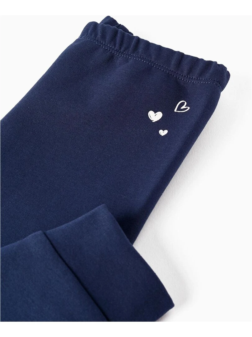 Pantalon de sport pour bébé fille 'Hearts'  GREAT GOALS GREAT WORLD   Bleu foncé