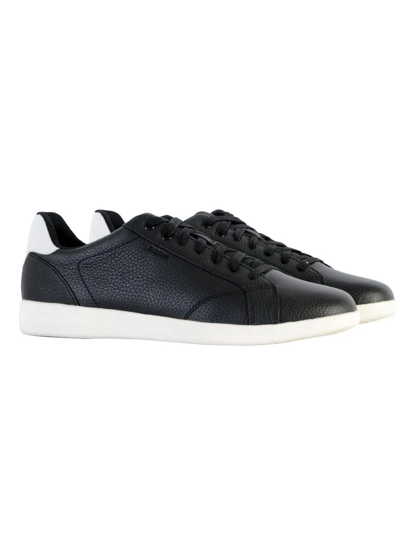 Basket Cuir Geox U Kennet U256FA 00046   Noir