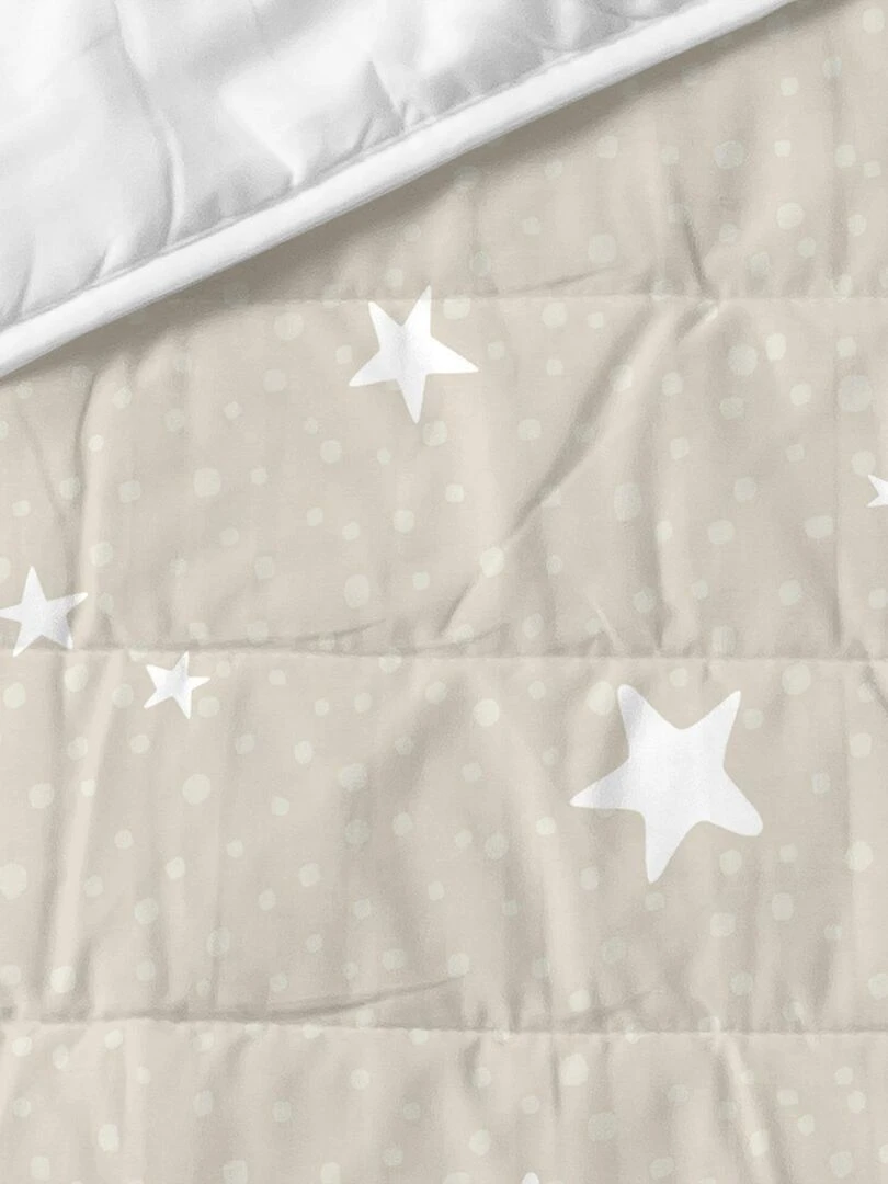 Couvre lit Little star "Happyfriday" Beige