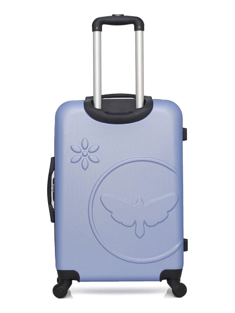 LPB LUGGAGE   VALISE WEEKEND ABS ELEONOR 4 ROUES 65 CM   Bleu