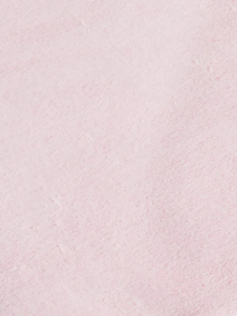 Couverture en flanelle 75x100 cm   Rose   Rose