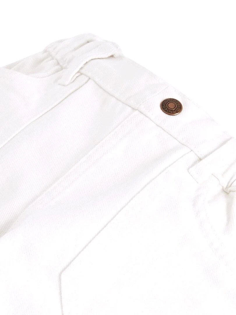 Pantalon bébé Minaouet   Blanc