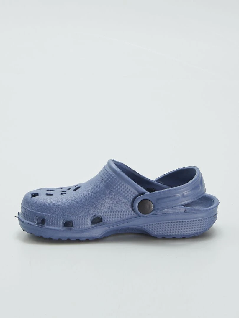 Sabots unis   Bleu marine