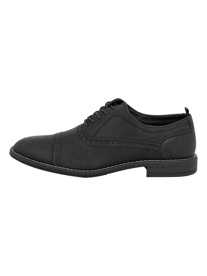 Ville basses 'Ben Sherman' 'Oxford Toe Cap'   Noir