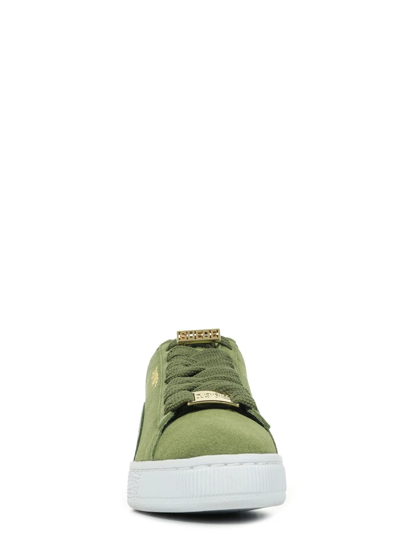 Baskets Suede Classic B boy   Vert olive