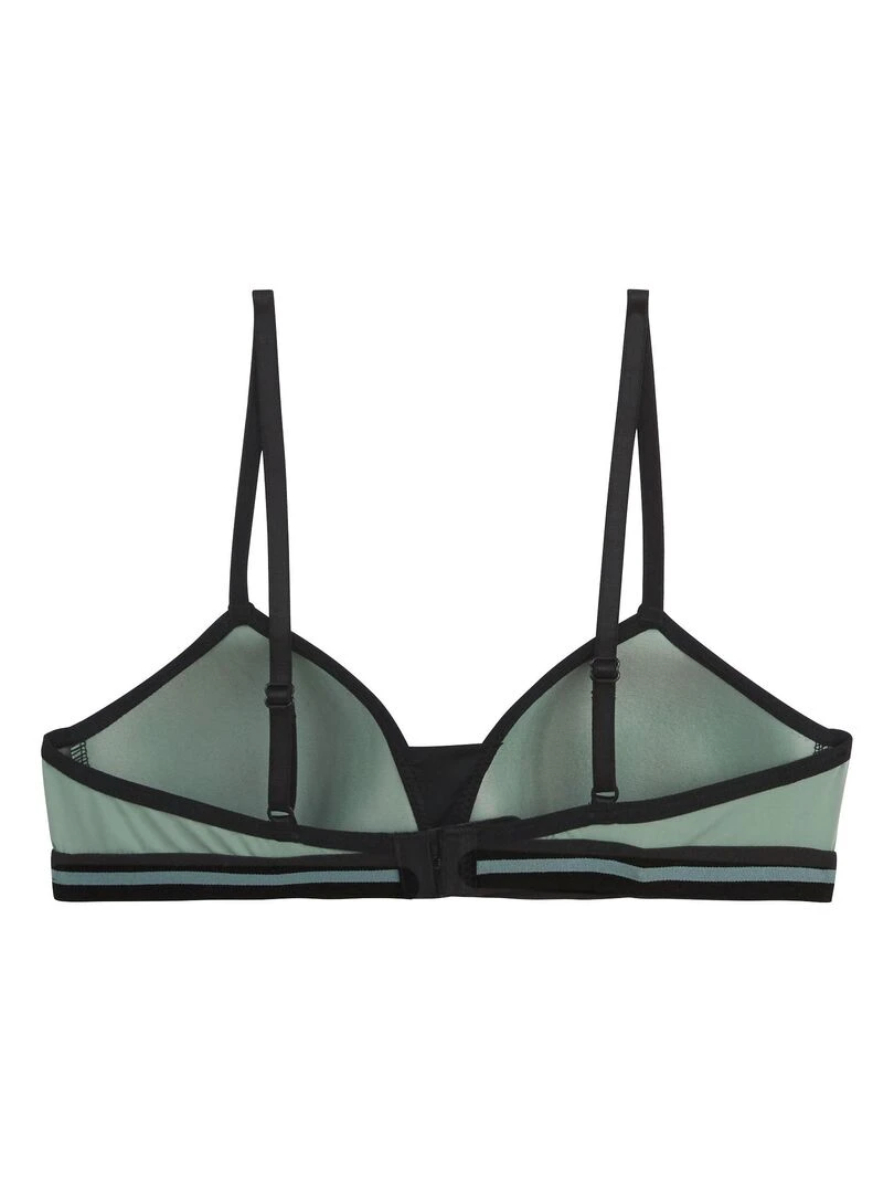 Lot de 2 soutiens gorge souple sans armature Soriya   Kaki