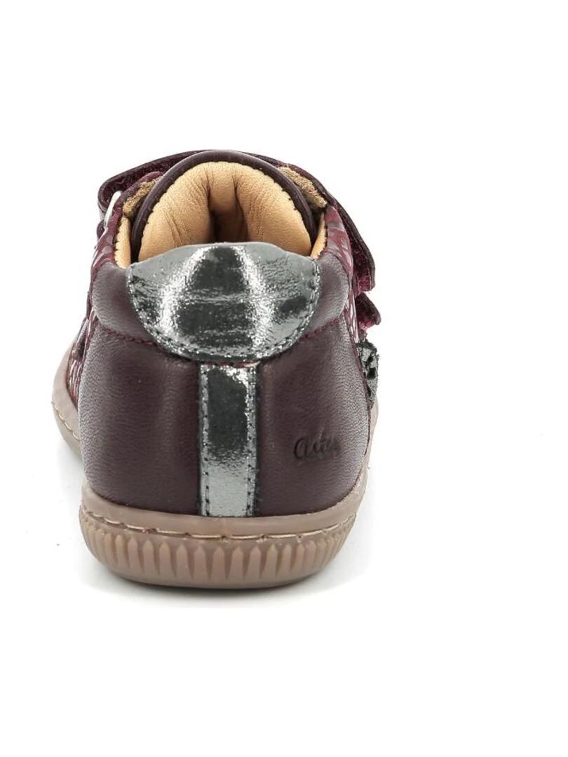 Sneakers hautes Cuir Frakro   Bordeaux
