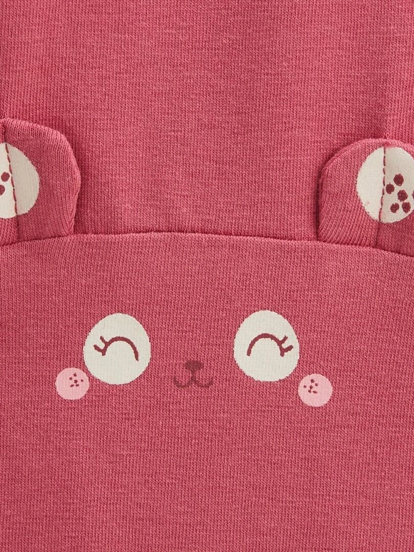 Pyjama bébé 2 pièces Alba   Rose