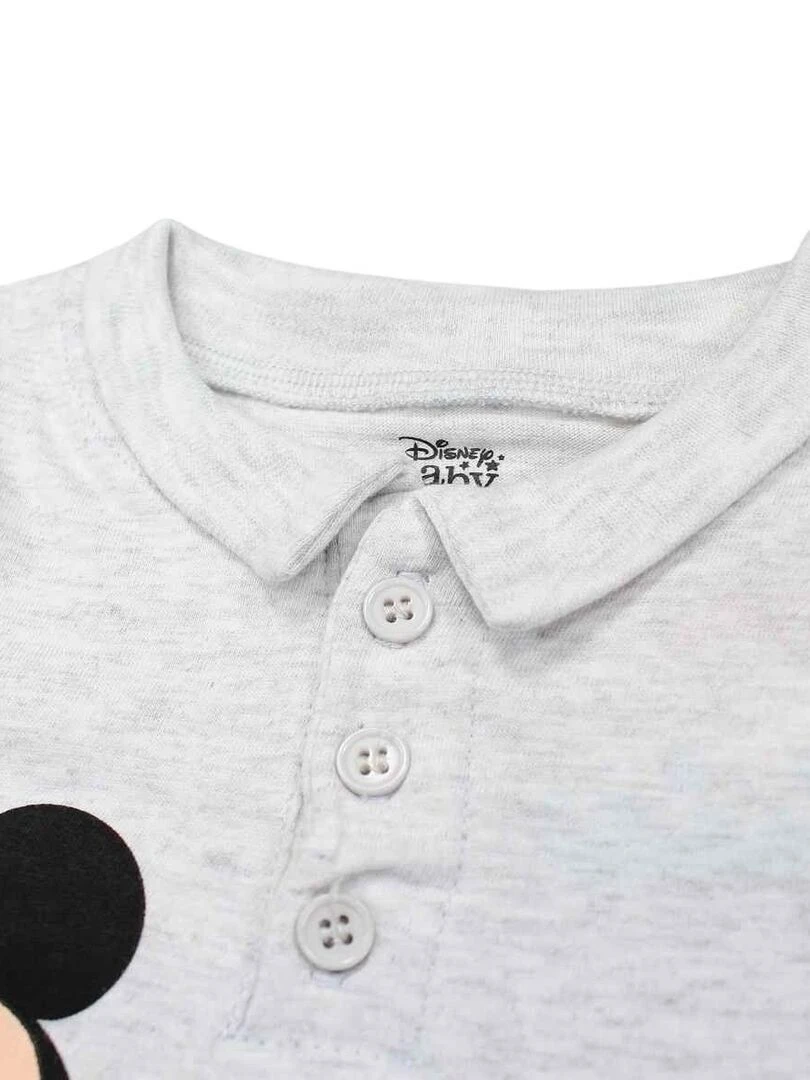 Disney   Ensemble ​​T shirt short bébé garçon Imprimé Mickey   Bleu