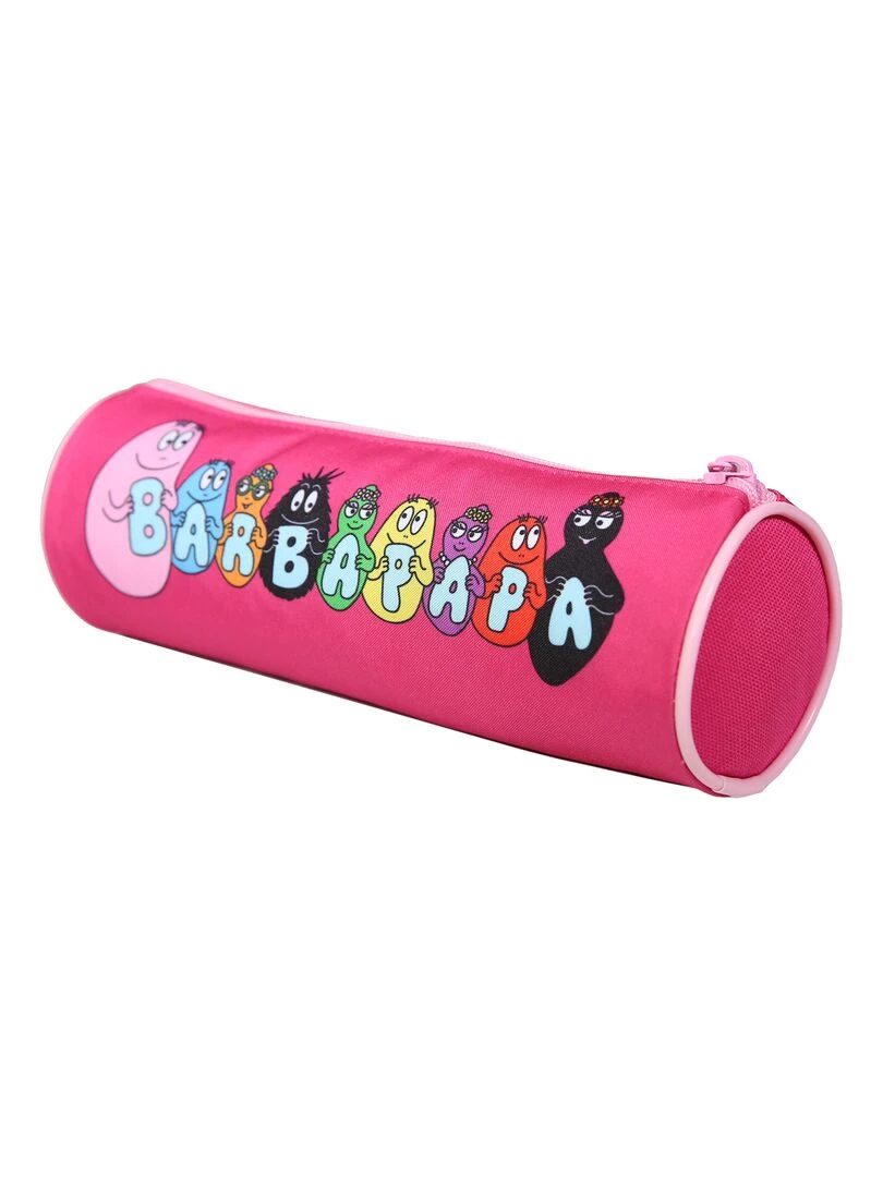 BAGTROTTER Trousse scolaire ronde Barbapapa Rose Rose