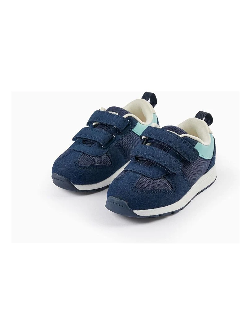 Baskets pour Bébé Garçon ATLANTIC COMPANY Bleu foncé