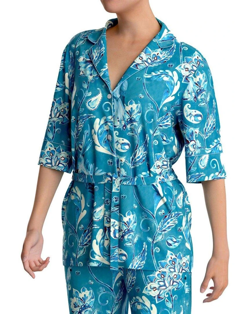 Ensemble 2 pièces pyjama Bonnie Bleu