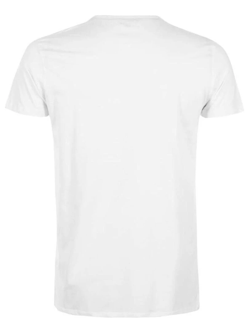T shirt manches courtes homme CADRIO VENT DU CAP Blanc