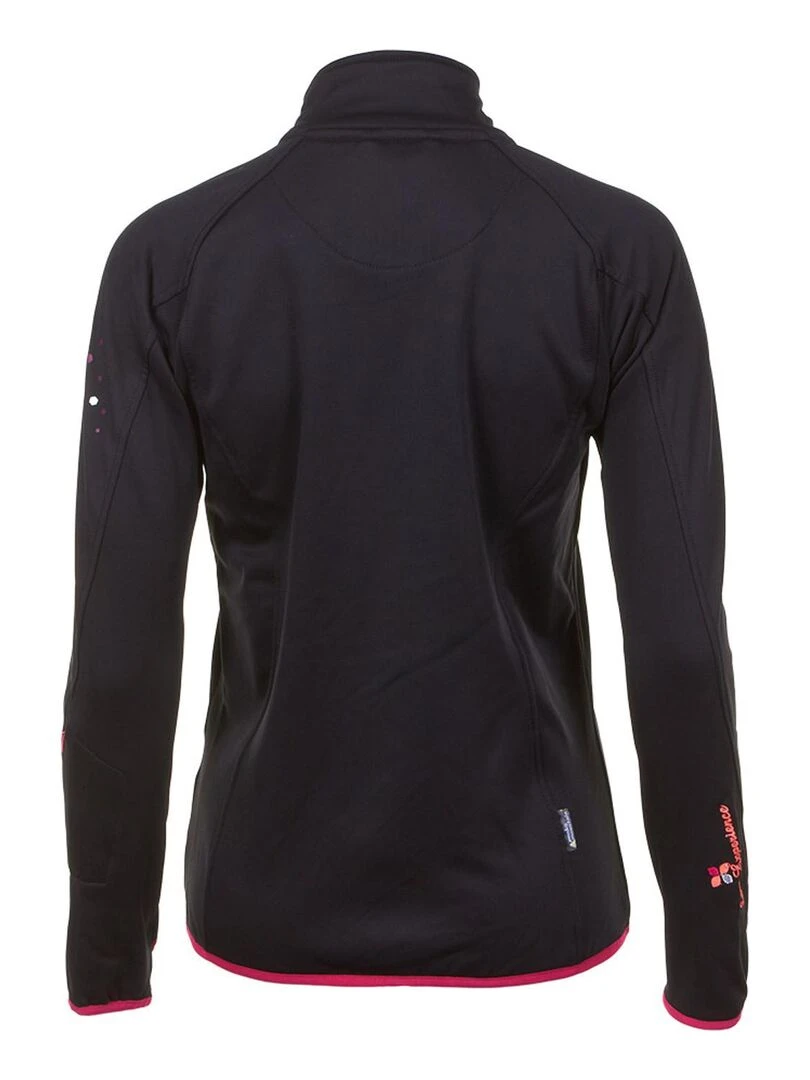 Blouson polarshell fille FACLIMATE PEAK MOUNTAIN Noir Noir