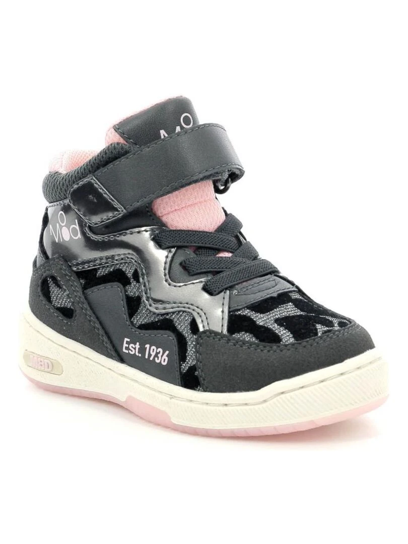 Sneakers hautes Synthetique Dealmooding Noir