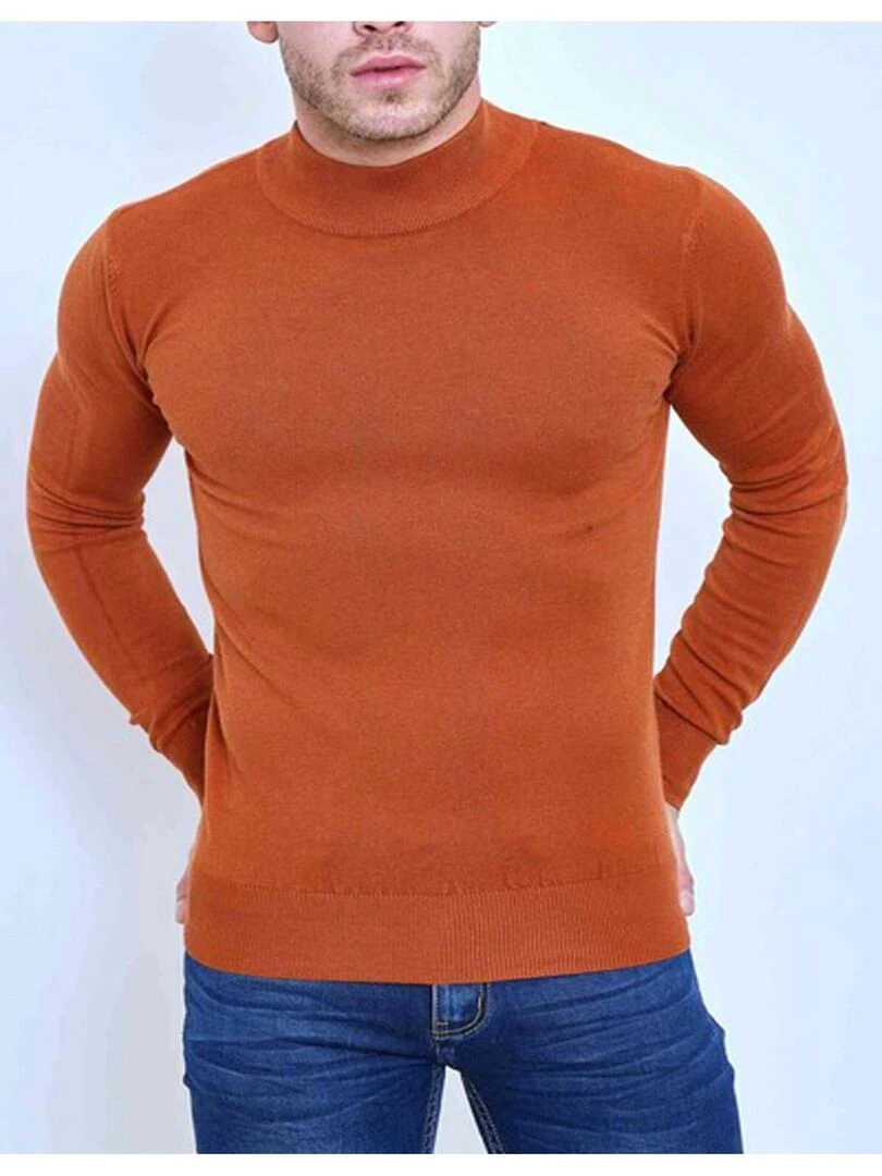 Pull manches longues Kebello Orange