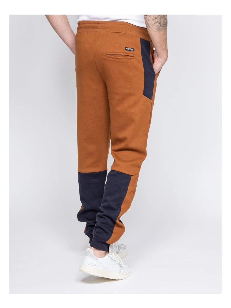 Pantalon jogging VAKERY Marron