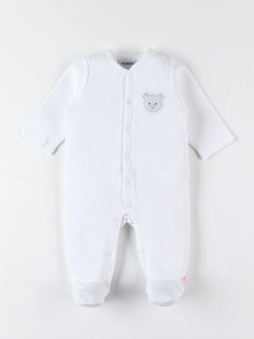 Pyjama dors bien en jersey Noukie's Blanc