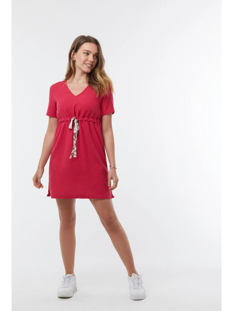 Lee Cooper Robe rayon flex LAALIA Rose fushia