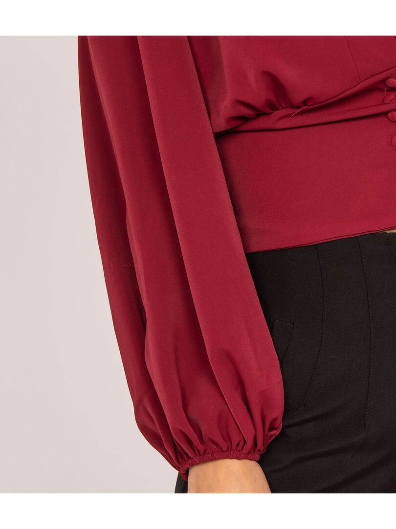 Blouse FOLIVIA   Bordeaux