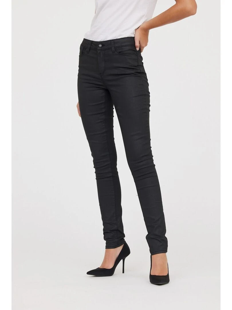 Lee Cooper   Jean coton slim JANA   Noir