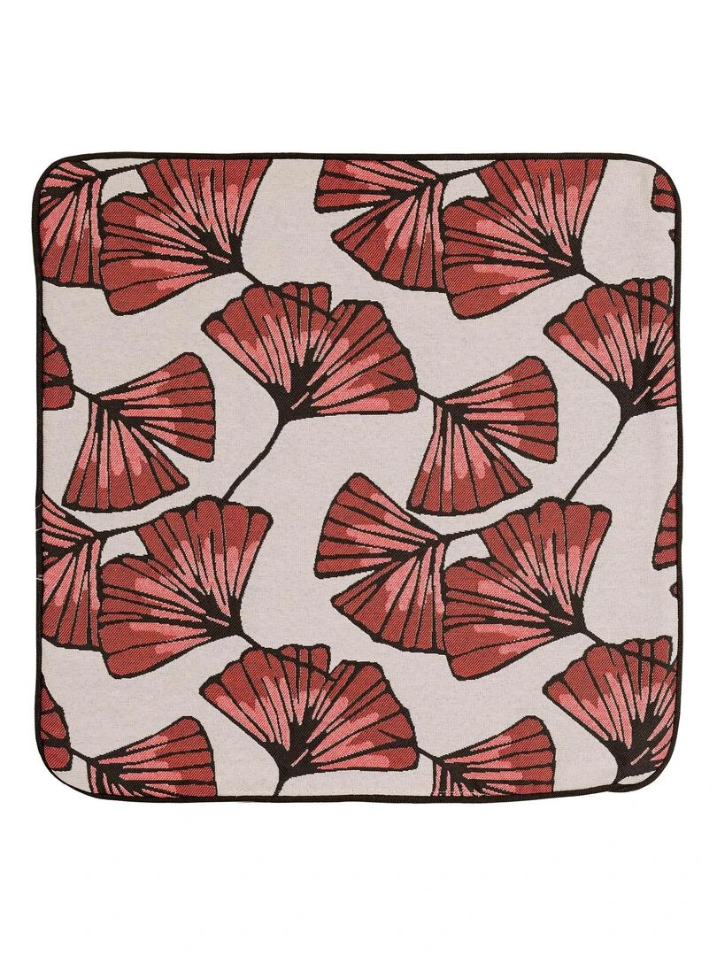 Housse de coussin Biloba Rouge