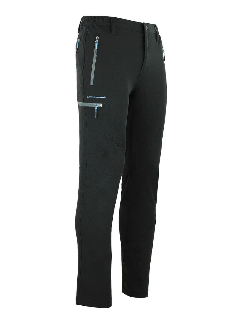 Pantalon de randonnée homme CEBOR   PEAK MOUNTAIN   Noir Noir