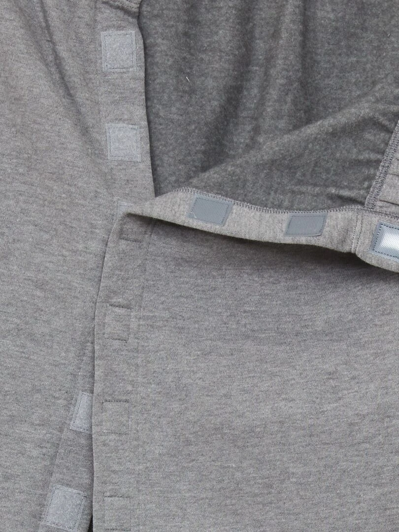 Short épais avec ouverture totale   So Easy   Gris