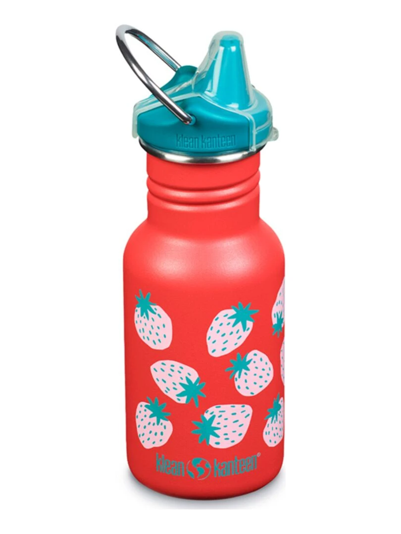 Gourde Inox 355 ml bouchon Sippy Strawberries Multicolore