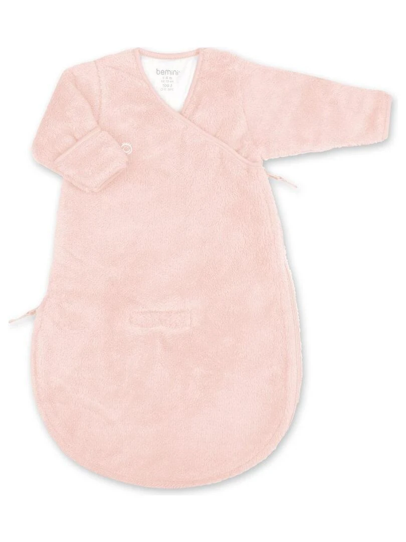 Bemini Gigoteuse avec moufles Softy Rose clair