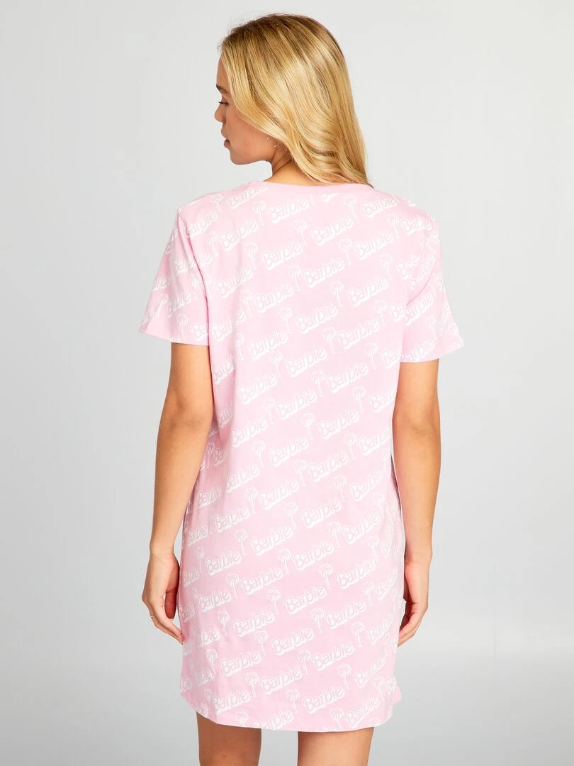 Chemise de nuit 'Barbie' Rose