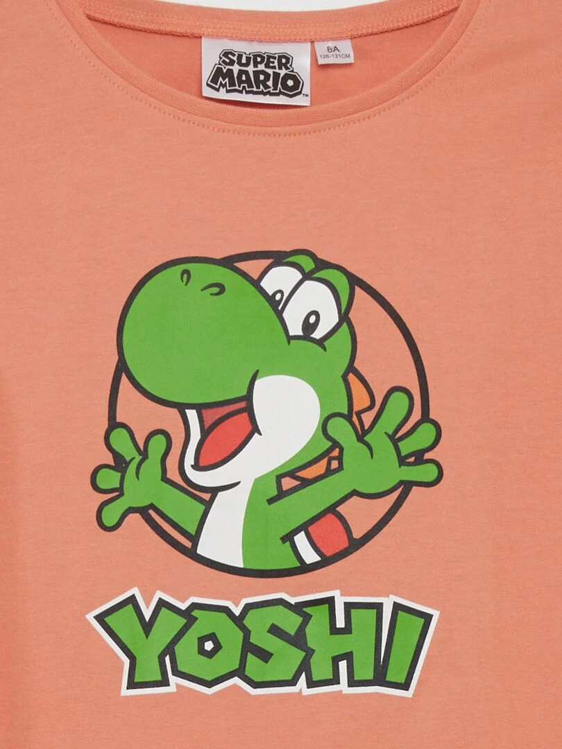 Ensemble de pyjama 'Yoshi' de 'Super Mario'   2 pièces   Orange