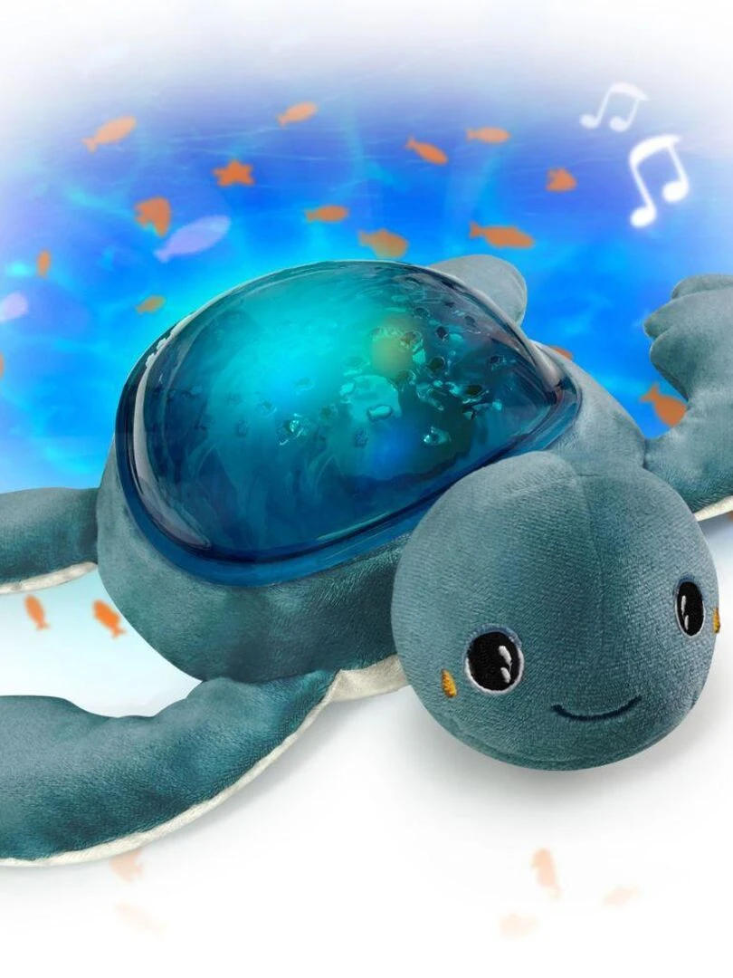 Veilleuse peluche bruits blancs Aqua dream tortue rechargeable Bleu