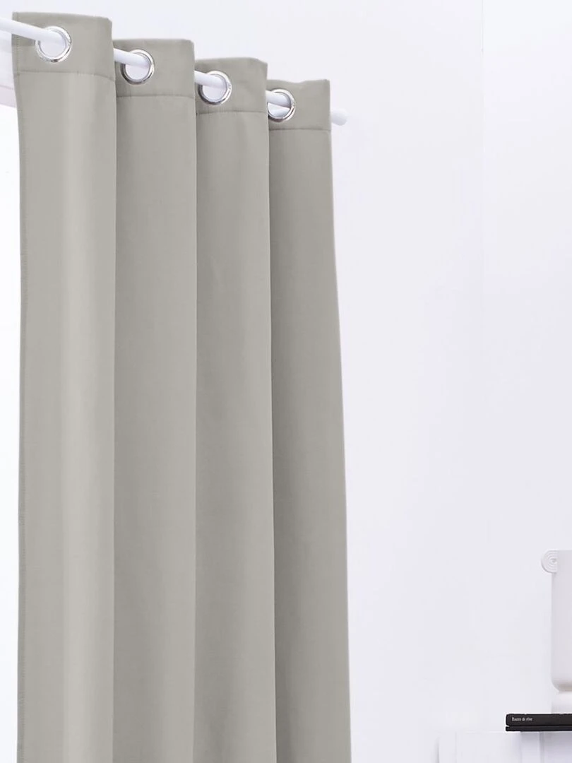 Rideau isolant thermique   Gris clair