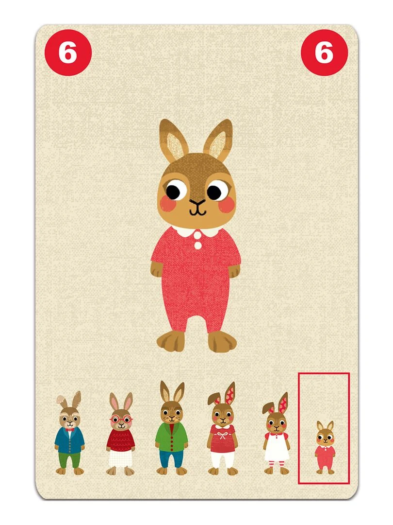 Jeu De 7 Familles Cooperatif Familou   N/A