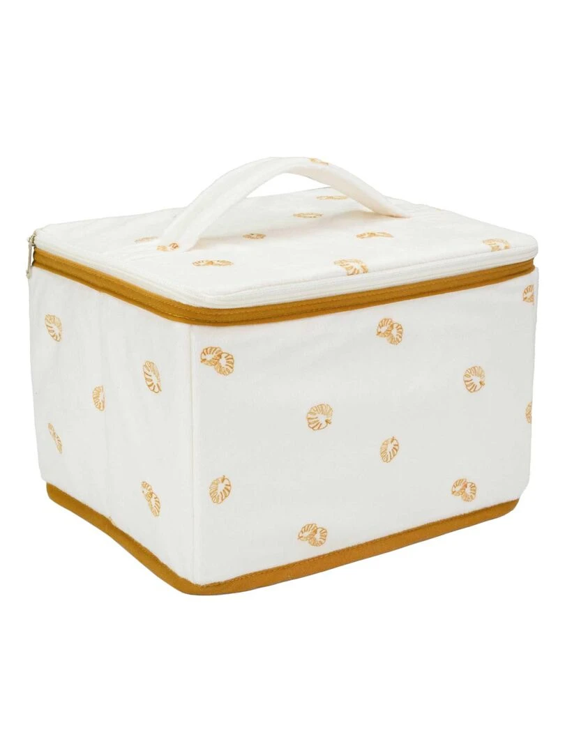 Vanity trousse de toilette bébé Ecru